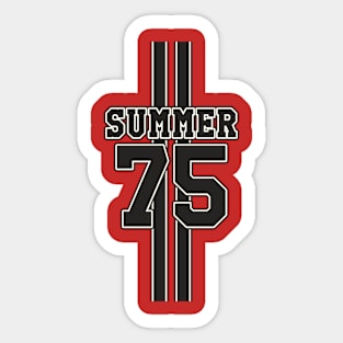 Summer 75 Sticker